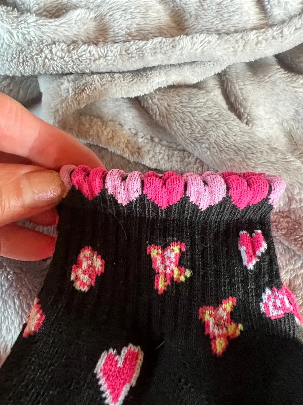 Betsey Johnson 6 Pairs Shoe Size 5-10 Quarter Socks, new
